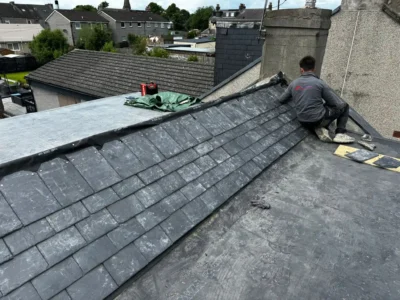 Roof insulation installation in Cheshire