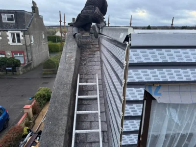 Roof ridge repair in Cheshire