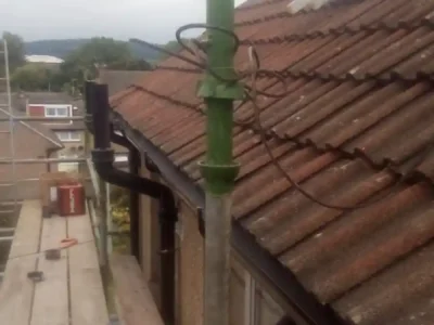 Roof ridge repairs in Cheshire