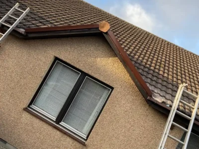 Roof damage repairs in Cheshire