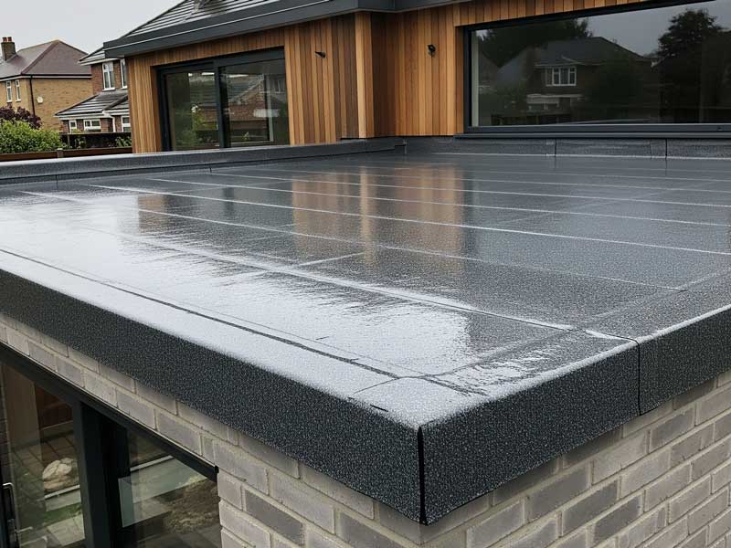grp fibreglass flat roofing in chester