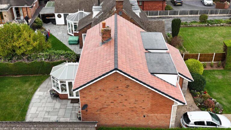 new red tile roof with double flat roof dormers hoole chester 4