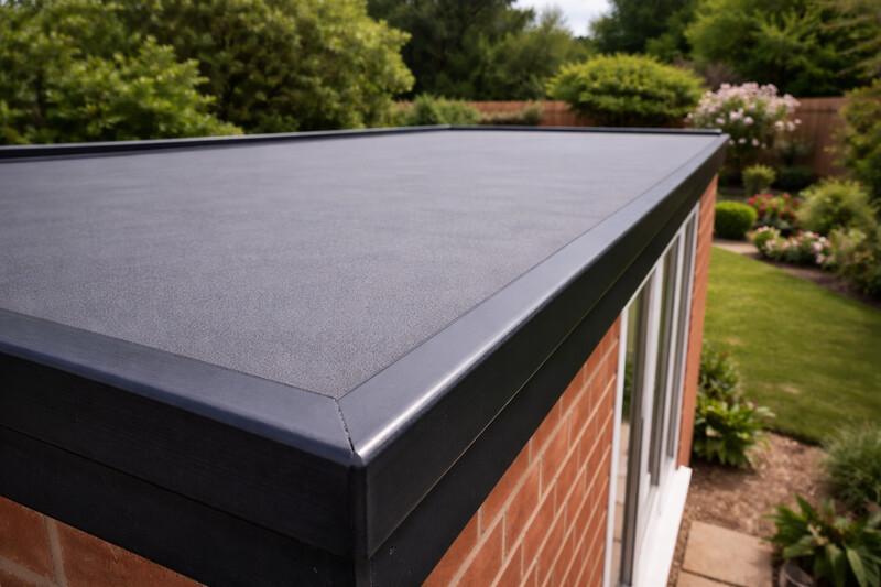 rubber edpm flat roof in chester
